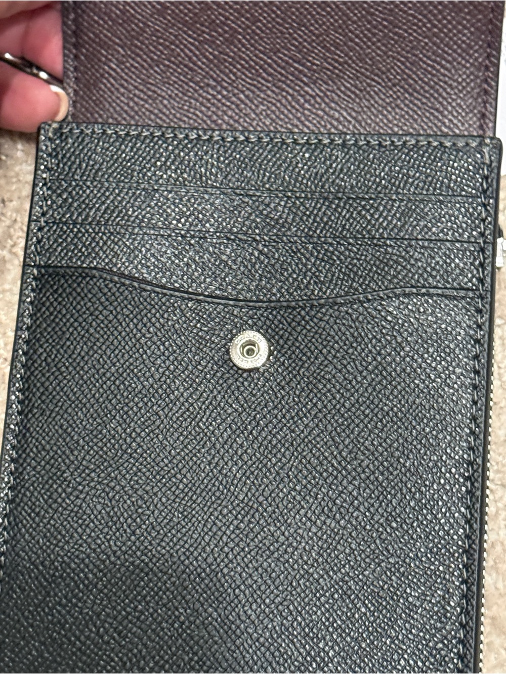 Coach Black Crossbody Phone Holder - Picture 8 of 12